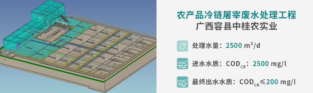 廣西容縣中桂農(nóng)實(shí)業(yè)冷鏈廢水處理工程_01